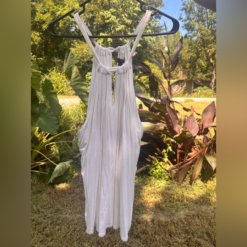 Banana Republic White Tank Top